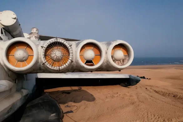 Soviet Ekranoplan Caspian Sea Monster