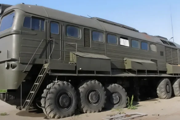 Mashka on Wheels: Soviet 12×12 Diesel-Electric Beast
