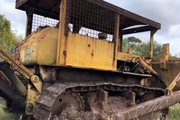 Bulldozer Fat Alice Fires Up After Years in Bush