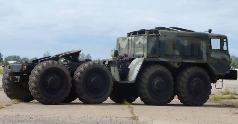 Soviet Mega Machine MAZ 537 Soviet 8x8 Cold War Transport Beast