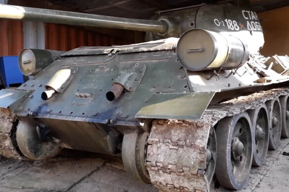 WW2 T-34 Tank Resurrected After Decades in Silence